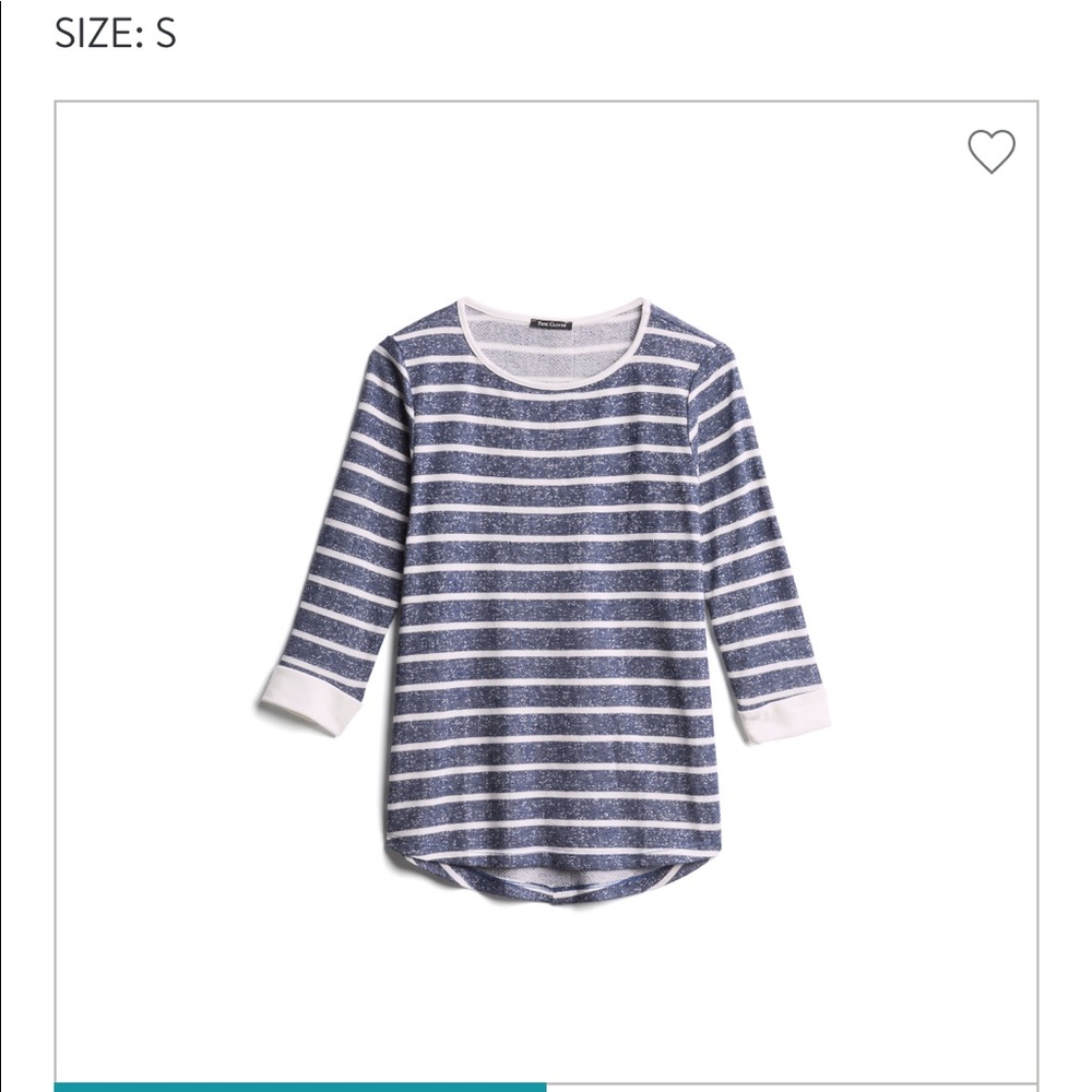 Pink Clover Kamie Button Back Knit Top